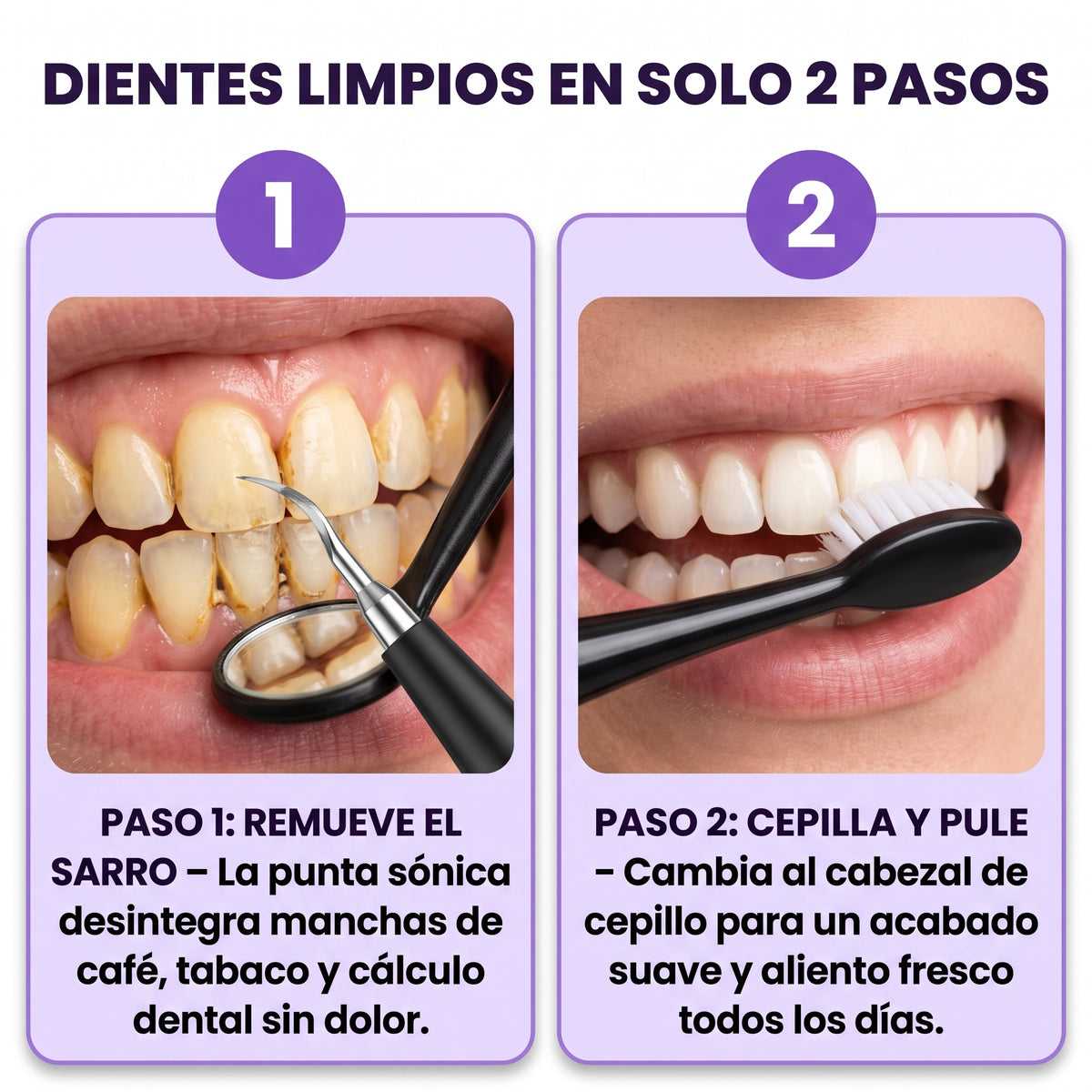 SonicClean Pro — Limpiador Dental Eléctrico | ⚡ Oferta por Tiempo Limitado